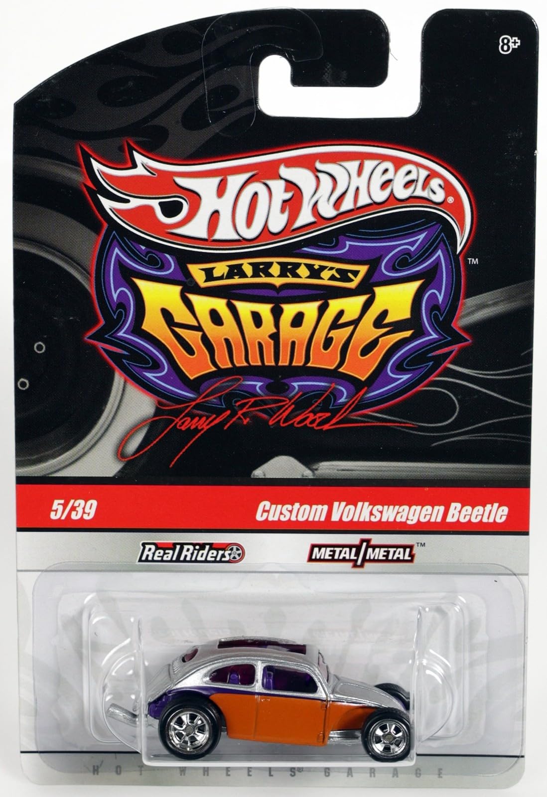 Amazon.com: HOT WHEELS LARRY'S GARAGE 5 OF 39 ORANGE WITH SILVER
